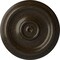 Ekena Millwork Traditional Ceiling Medallion (Fits Canopies up to 2 3/4"), 12"OD x 1"P, Stone Hearth Crackle CM12TRSHC - alternate 1
